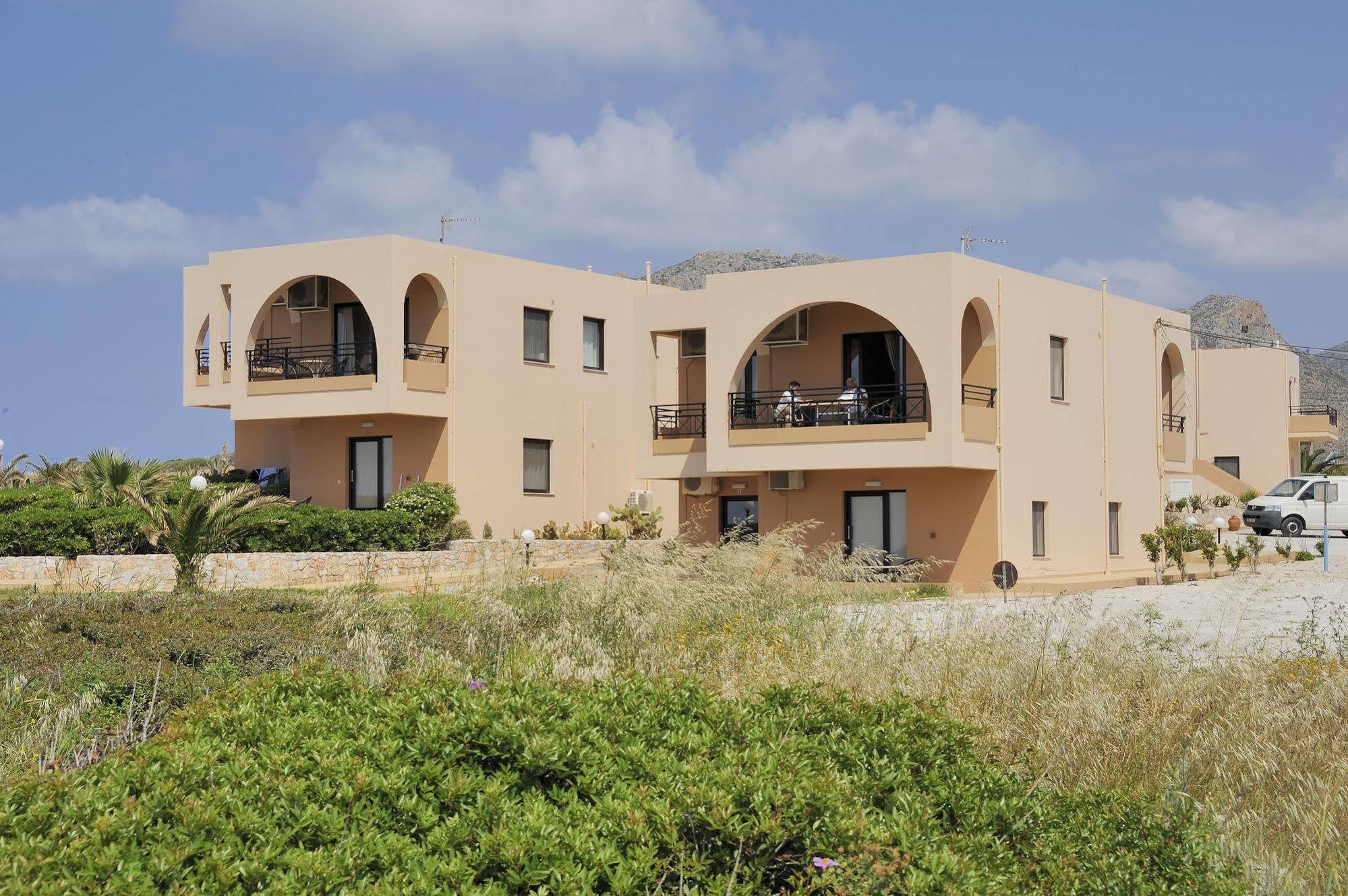 Nanakis Beach Apartments Ставрос Экстерьер фото